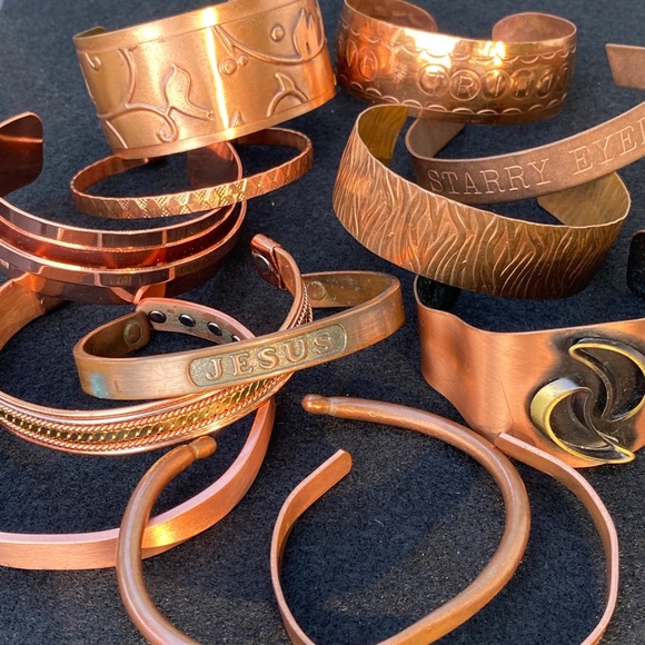Bundle of 12 Copper Bracelets - Picture 6 of 13